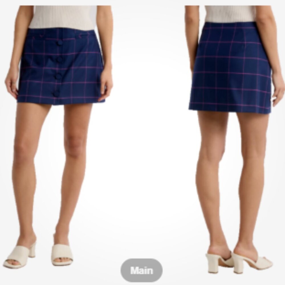 Trina Turk East Village 2 Miniskirt NW SZ 4,6